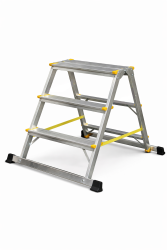 Schod�ky obojstrann� hlin�kov� so stabiliz�torom 3-stup�ov� HOBBY
