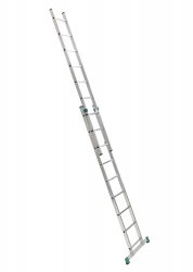 Hliníkový rebrík dvojdielny výsuvný 7209 PROFI