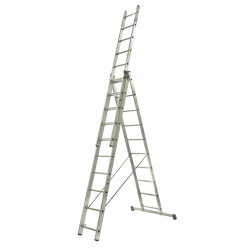 Hliníkový rebrík trojdielny univerzálny 7610 PROFI