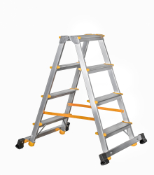 Schod�ky obojstrann� hlin�kov� so stabiliz�torom 4-stup�ov� HOBBY