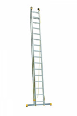 Rebrík dvojdielny výsuvný s lanom 8816 rozšír. verzia PROFI PLUS