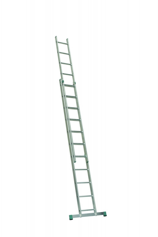 Hliníkový rebrík dvojdielny výsuvný 7211 PROFI