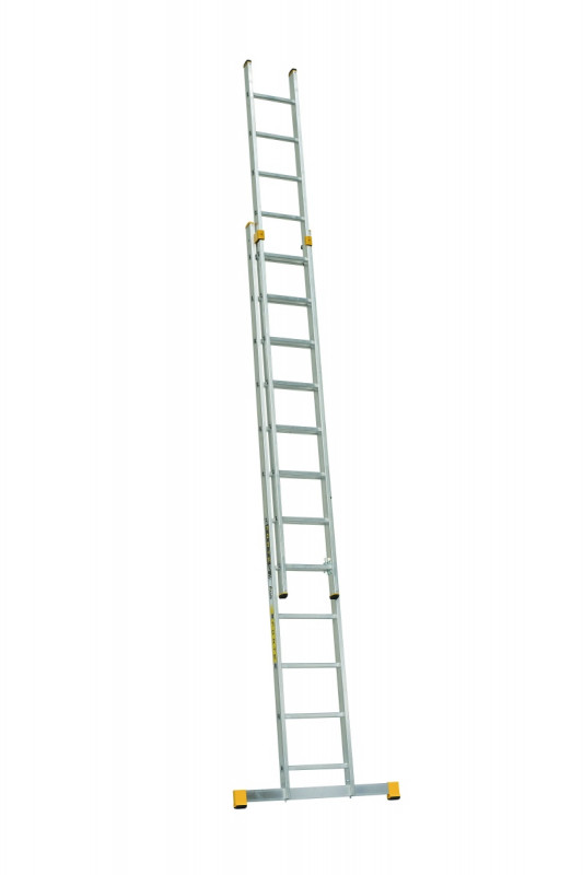 Rebrík dvojdielny výsuvný rozšírená verzia 8712 PROFI PLUS